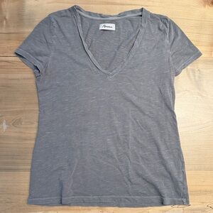 Tyler Deep V-Neck Baby Slub  Short Sleeve Tee